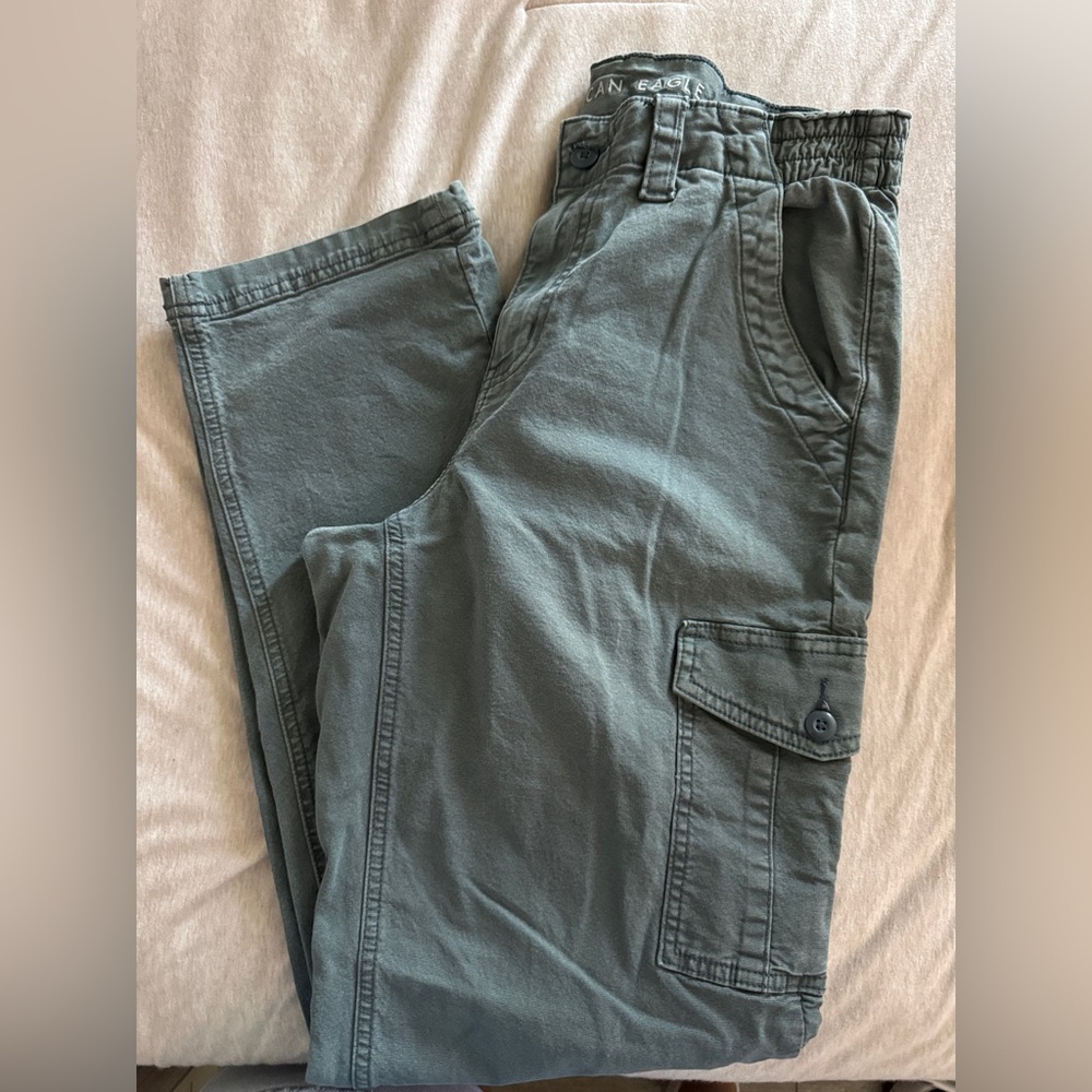American Eagle Outfitters Green Cargo Pants